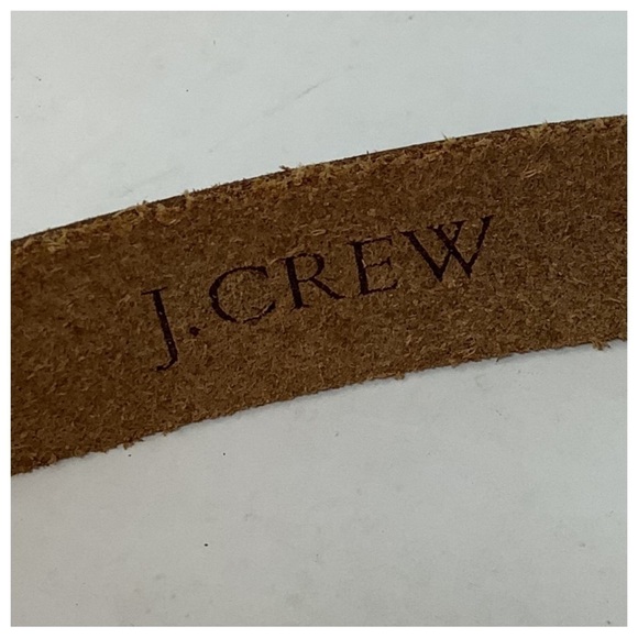 J. Crew Brown Leather Belt Size Small Genuine Leather - Picture 4 of 8